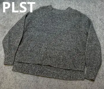PLST 플라스테 울 니트탑 M