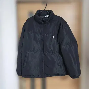 U.S. POLO ASSN. 블랙 다운 자켓 M