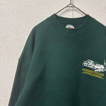 프룻 오브 더 룸 맨투맨 원 포인트 미국 빈티지 의류 L 3314