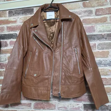 MANGO 망고 양가죽 천연 가죽 더블 라이더 자켓