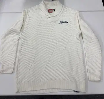 GOTCHA 케이블 니트 스웨터 XL 화이트