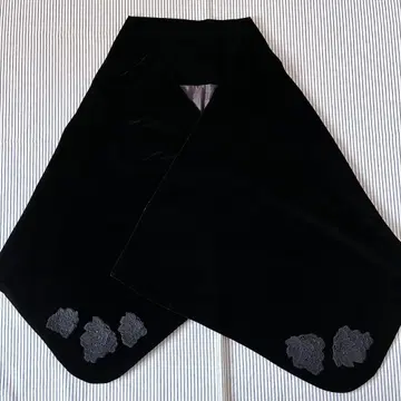 벨벳 숄 블랙 포도 레이스 일본 의류 및 서양 의류 모두에 사용 가능