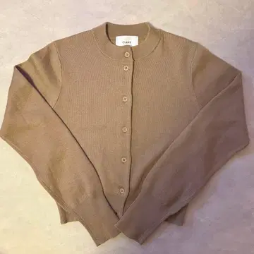 CLANE 클라네 W JACQUARD KNIT CARDIGAN 가디건