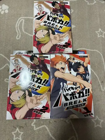 하이큐!! 바보카!! 스타터 덱 3개 세트