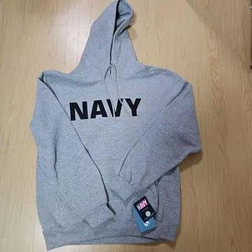 SOFFE U.S.NAVY 맨투맨 풀오버 후드티 남성용 M 그레이