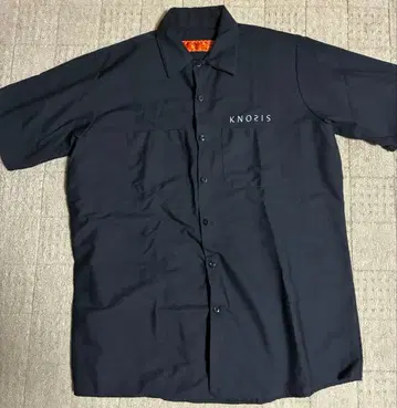 KNOSIS 워크 셔츠 메탈 밴딩 T셔츠 메탈코어