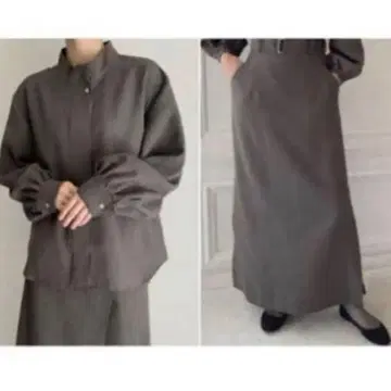 foufou 그레이 셋업