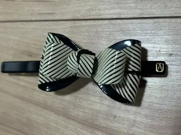 ACCA 아카 리본 머리핀 스트라이프