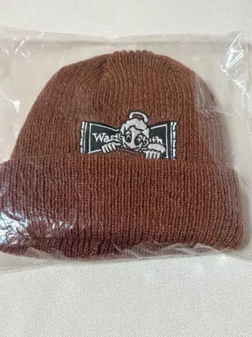 wasted youth TAPPEI 니트 모자 브라운
