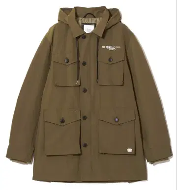 THE CRIME 케빈 하프 모즈 코트 밀리터리 [ 새상품 ] S