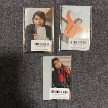 쇼지 코헤이 트레이딩 카드 3종 세트