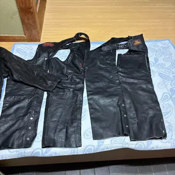 ADT LEATHERS 블랙 가죽 자켓