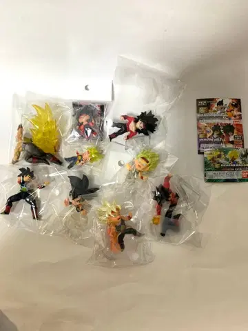 드래곤볼 HG UDM 버독 9체 세트