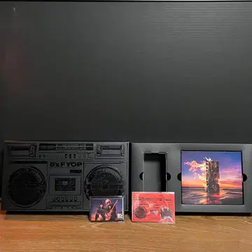 B'z FYOP CD 혜택 마그넷 회장 특전 스티커 메탈 스피커 없음