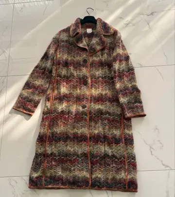 MISSONI 멀티 컬러 롱 코트