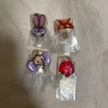 주토피아 아이스캔디 참 세트 주디 닉 가챠가챠