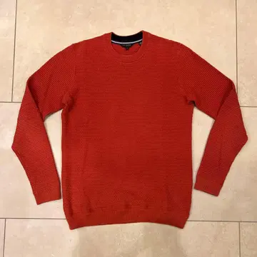 TED BAKER 단풍색 뜨개질 니트