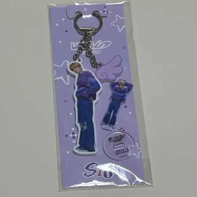 엔시티 위시 로그인 일본 엠디 날개 키링 / 랜덤토이 미니 아크릴 스탠드