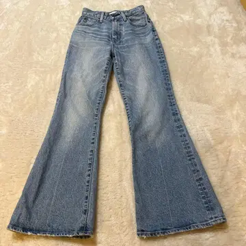 마우지 데님 플레어 데님 24인치