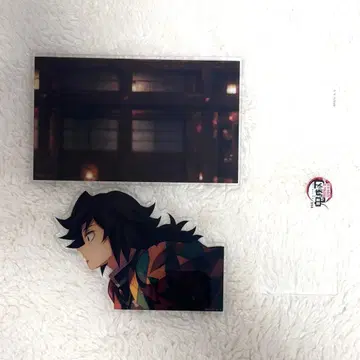 귀멸의 칼날 무한성편 장면 그대로 아크릴 스탠드 토미오카 기유