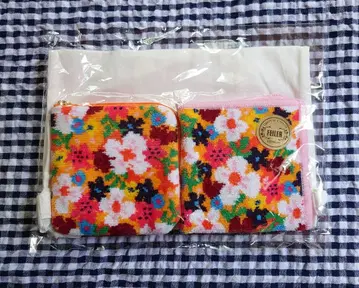 FEILER 러브러리 세뇨리타 플라워 손수건 파우치 복조리 3종 세트