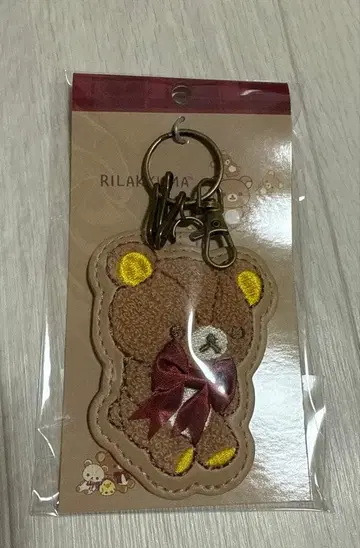 누이누이 리락쿠마 키링 3 키 후크 부착 자수 로프트 한정판