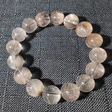 실버 루틸 쿼츠 팔찌