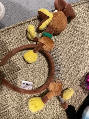 디즈니 봉제 인형 머리띠