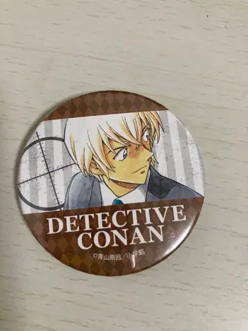 선데이 SHOP 캔뱃지 아무로 토오루 AGF 명탐정 코난