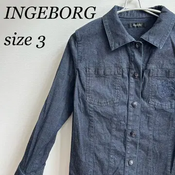 INGEBORG 잉게보그 데님 자켓 여성용 멜로즈