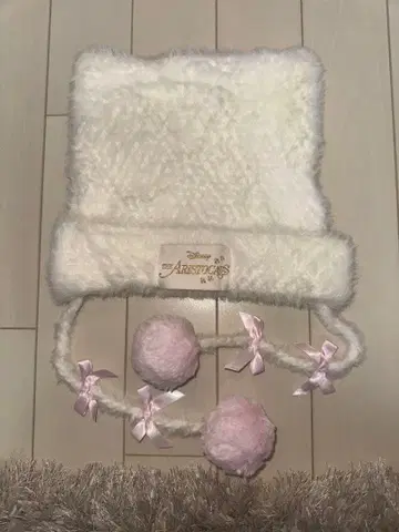 디즈니 퍼 모자 폼폼 포함