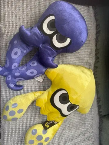 스프라툰 문어 오징어 봉제 인형