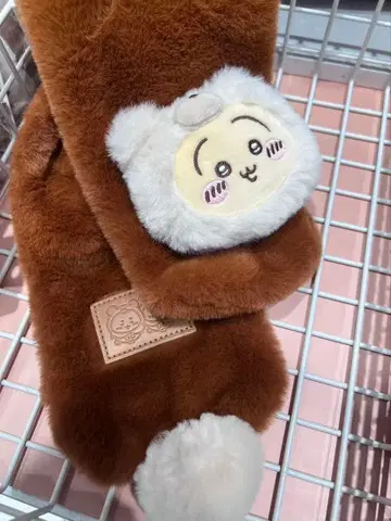 치이카와 중국 miniso 한정판 복슬복슬 시리즈 머플러 토끼