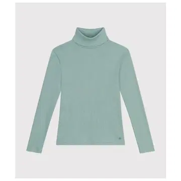 PETIT BATEAU 리브 편직 긴팔 터틀넥