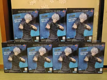 주술회전 고죠 사토루 Luminasta 피규어 7개 세트 미개봉 새상품