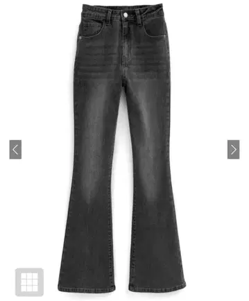 세미 플레어 데님 팬츠 cu508