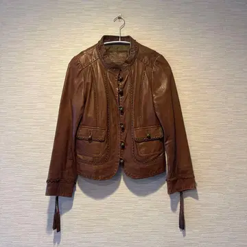 그레이스 콘티넨탈 램 가죽 재킷