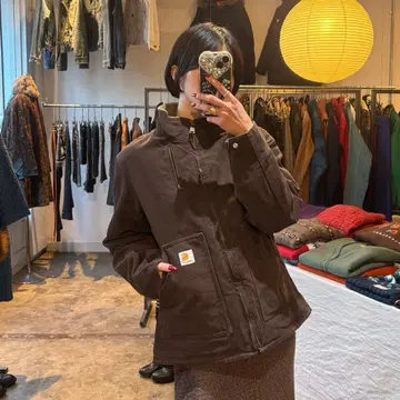 Carhartt 덕 보아 자켓 브라운 여성용 M