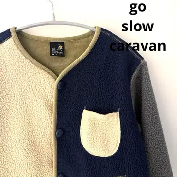 고 슬로우 캐러밴 플리스 자켓 사이즈 1 고 슬로우 캐러밴