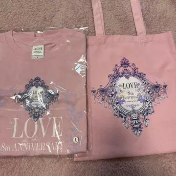=LOVE 8주년 투어 프리미엄 티켓 혜택 굿즈 T셔츠 토트백