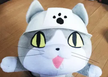 택 포함 새상품 봉제 인형 일하는 고양이 큐텐코 BIG 봉제 인형