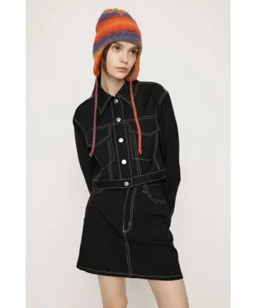 SLY 바이컬러 스티치 셋업