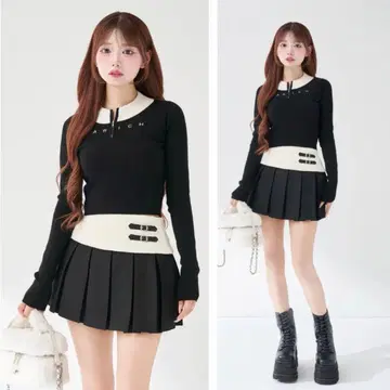 새상품 미개봉 Darich DARICH 니트 셋업 (BLK Free)