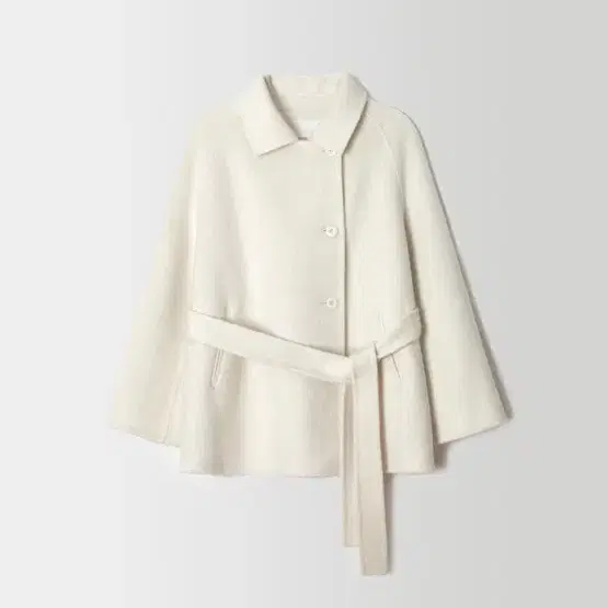 New Product/Tag Included) The Barnet Snow White Half Balmacaan