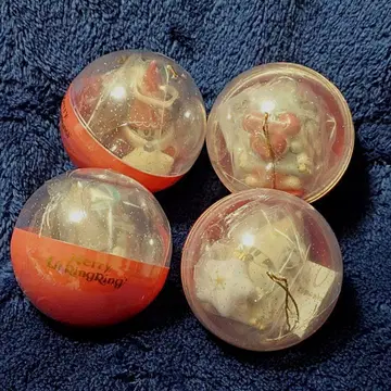 [ 캡슐 포함 ] 디즈니 크리스마스 릴린린 캡슐 토이 4종 컴프