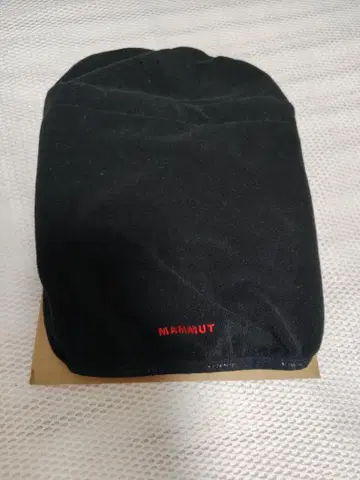 MAMMUT 넥워머 블랙 플리스 중고