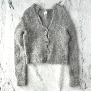 새상품급 2023AW 이에나 러브루클 울 알파카 니트 가디건