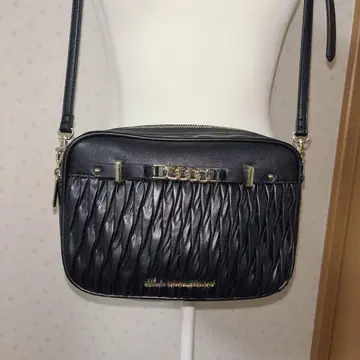 JILL by JILL STUART 퍼피 미니백 블랙