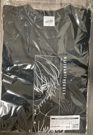 니지산지 해변의 집 T셔츠 코야나기 로우 Black