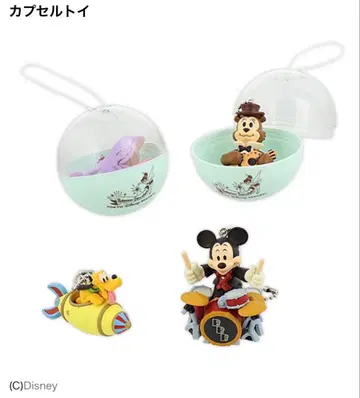 디즈니 캡슐 토이 4개 컴플리트 세트